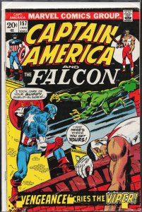 Captain America #157 (1973) Captain America and the Falcon [Key Issue]