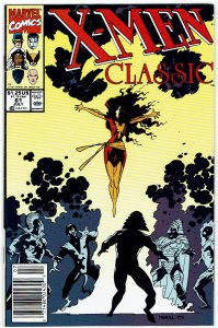 X-Men Classic #61 Newsstand Chris Claremont Dave Cockrum Dark Phoenix VF+
