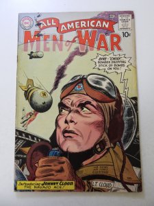 All-American Men of War #82 (1960) VG condition rusty staples