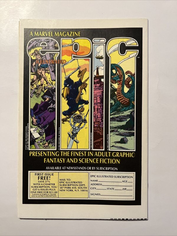 Marvel Age #12 Mar 1984, Secrets of the Secret Wars, Black Costume Prototype