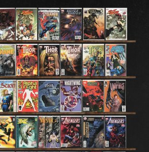 Huge Lot 150+ Comics with Alpha Flight, Thor, Camelot 3000 & More!