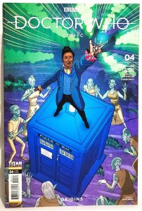 DOCTOR WHO COMIC Origins #1 - 4 Variant Cover C Set Titan Comics Dr Who