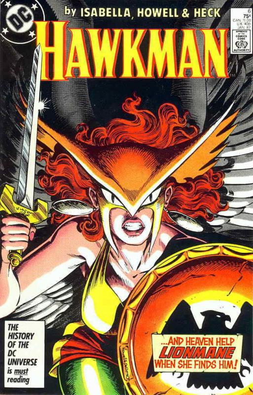 Hawkman (2nd Series) #6 FN; DC | save on shipping - details inside