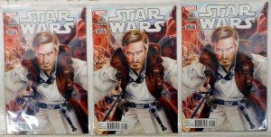 Star Wars Lot 3 #15 x3 2016 Marvel 9.4 Darth Vader Luke Skywalker Comics