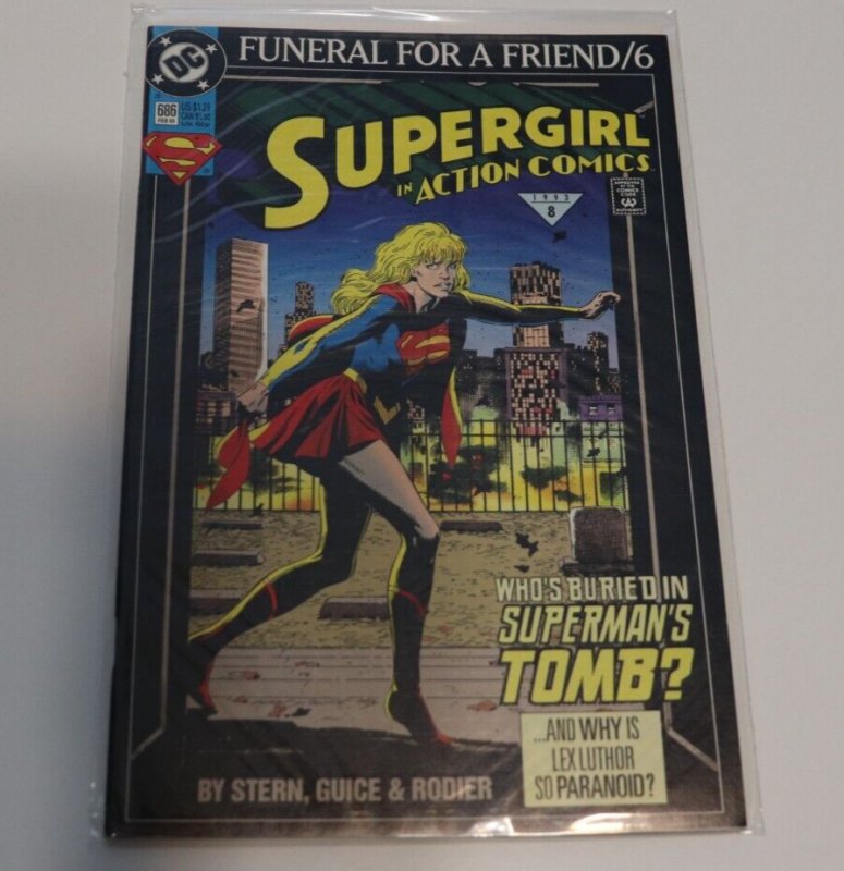 Action Comics #686 Death of Superman Crossover