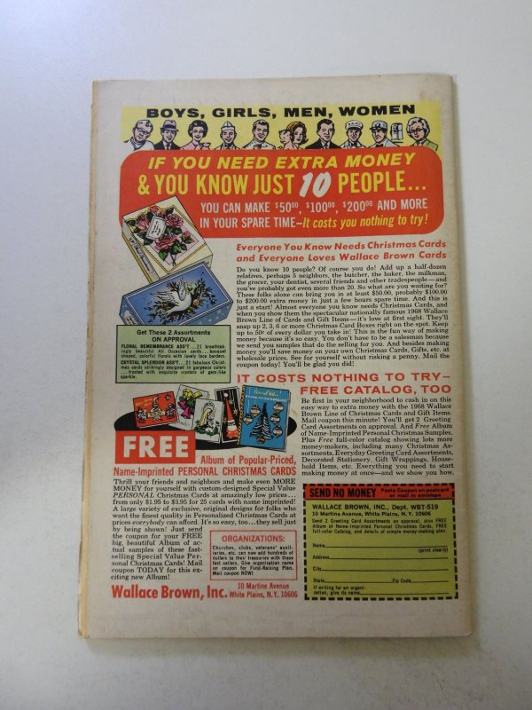 Girls' Love Stories #138 (1968) VG condition