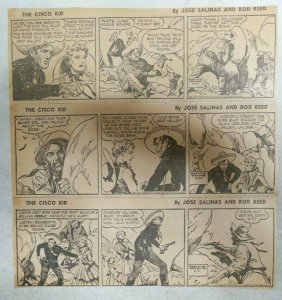 (269) The Cisco Kid by Jose Luis Salinas from 1951 Year #1 Size 3 x 8 inches