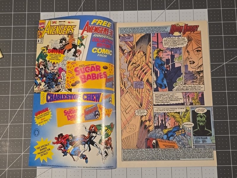 Marc Spector Moon Knight #55 ?-1st cvr Art By Stephen Platt on MK Oct-1993