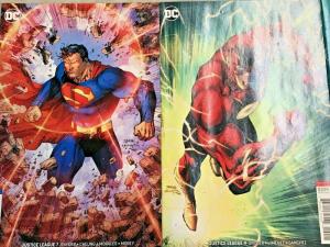 JUSTICE LEAGUE#7, 9, 10 NM LOT 2018 JIM LEE VARIANTS  DC COMICS