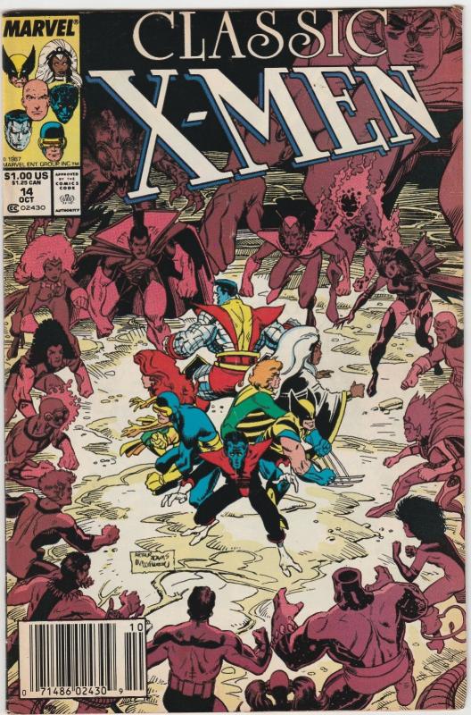 5 Classic X-Men Marvel Comic Books # 12 13 14 15 16 Wolverine Cyclops Storm WM8