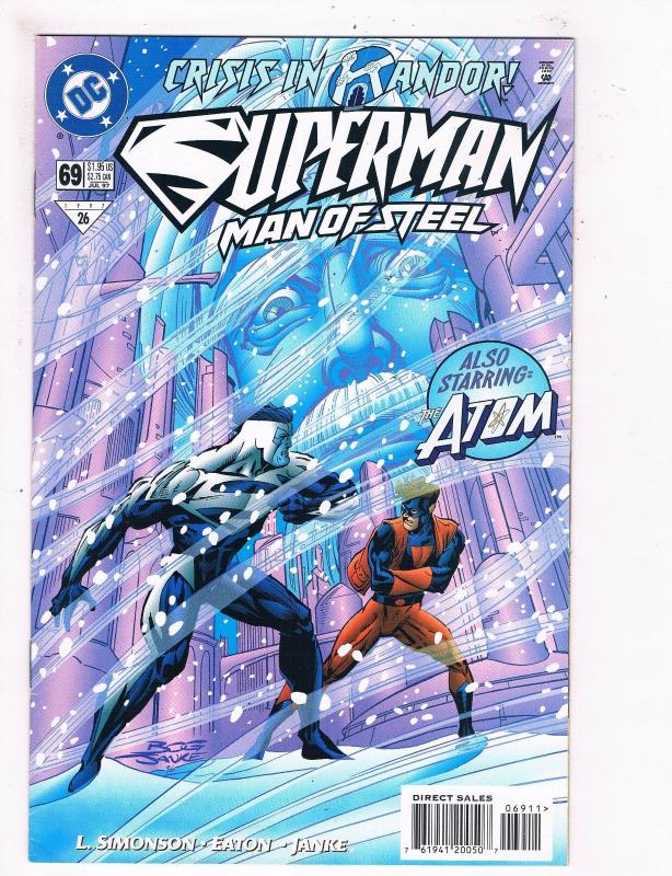 Superman The Man Of Steel # 69 VF/NM DC Comic Books Justice League Batman!! SW11