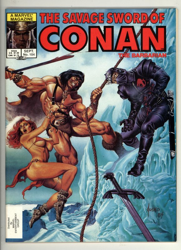 The Savage Sword of Conan #104 (1984)