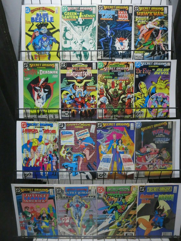 Secret Origins (DC 1986-90) #2-50 Lot of 21Diff Untold Super-Tales