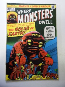 Where Monsters Dwell #25 (1973) VG Condition