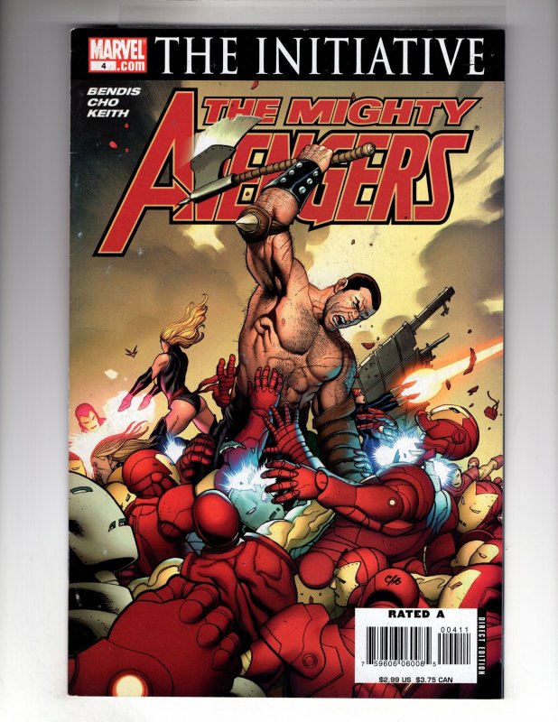 The Mighty Avengers #4 (2007) )  / SB#2