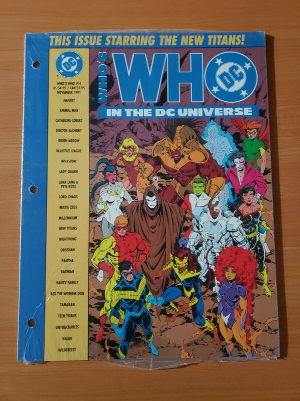 Who's Who in the DC Universe #14 ~ NEAR MINT NM ~ 1991 DC Comics NEW SEALED! 