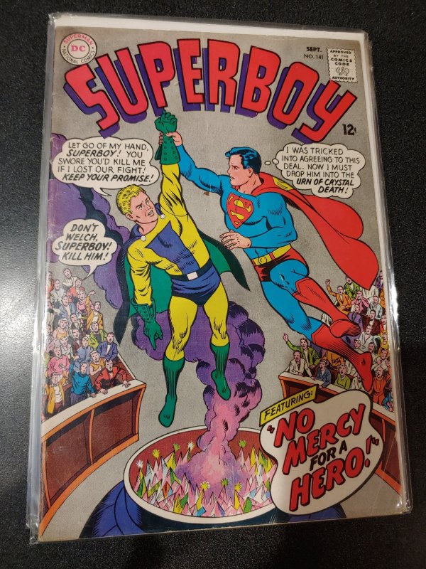 SUPERBOY # 141 VG+/F-