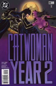 Catwoman (2nd series) #40 VF ; DC | Jim Balent Year 2 Batman
