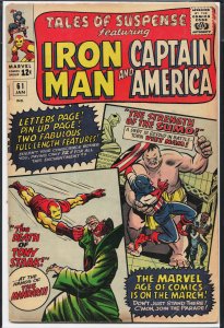Tales of Suspense #61 (1965) Captain America
