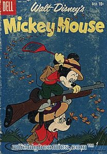 MICKEY MOUSE (1941 Series)  (DELL) #63 Fine Comics Book