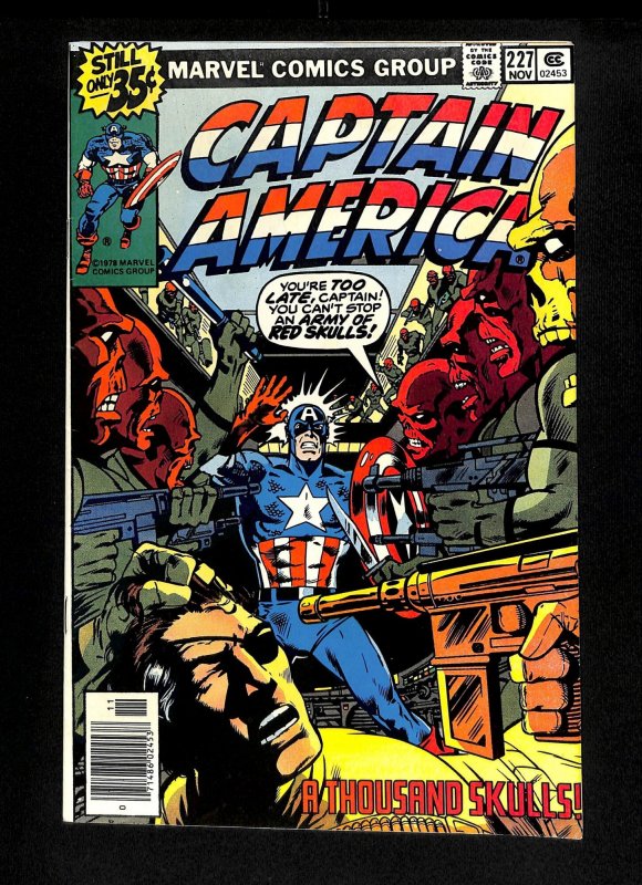 Captain America #227