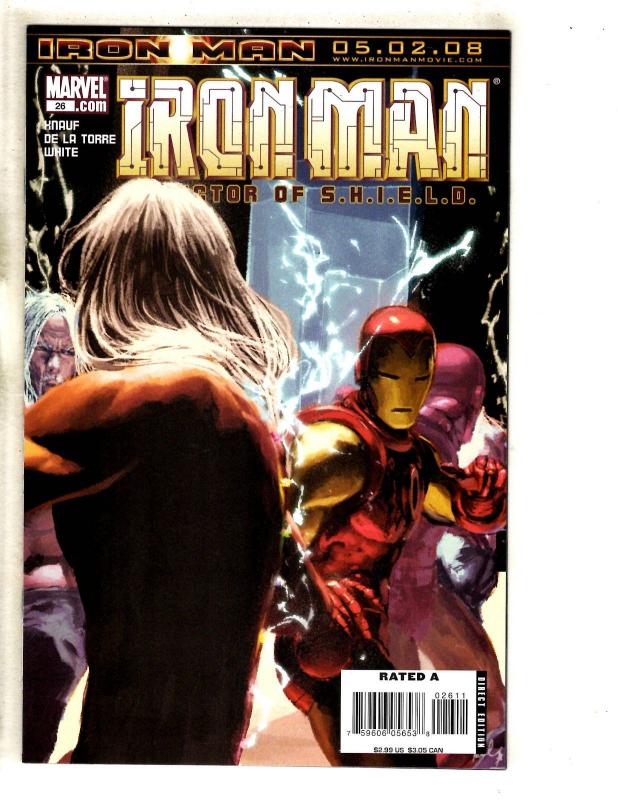 Lot Of 10 Iron Man Marvel Comic Books # 21 22 23 24 25 26 27 28 29 30 Hulk JC3