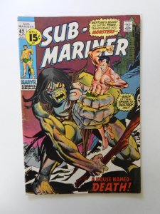 Sub-Mariner #42 (1971) FN- condition
