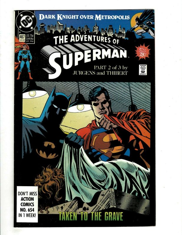 12 Adventures of Superman DC Comics 453 454 457 458 459 460 461 462 463 + HG1