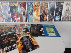 Huge Lot 140+ Comics W/ signed Violent Messiahs, Sam and Twitch+ Avg VF/NM Con.