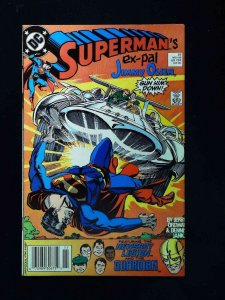 Superman #37 (2Nd Series) Dc Comics 1989 Vf- Newsstand
