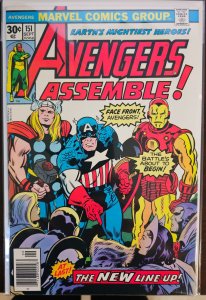 The Avengers #151 (1976) Key Beast Officially joins Avengers