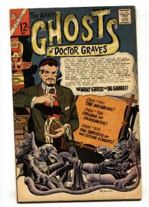 THE MANY GHOSTS OF DOCTOR GRAVES #1 1967-CHARLTON COMICS-DITKO ART