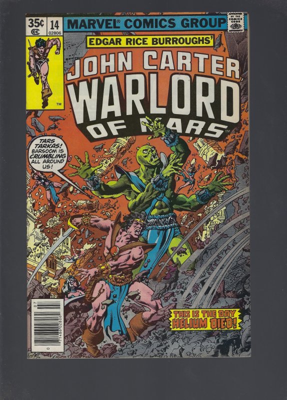 John Carter Warlord of Mars #14 (1978)