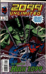2099 Unlimited #1 Direct Edition (1993) Hulk 2099 [Key Issue]
