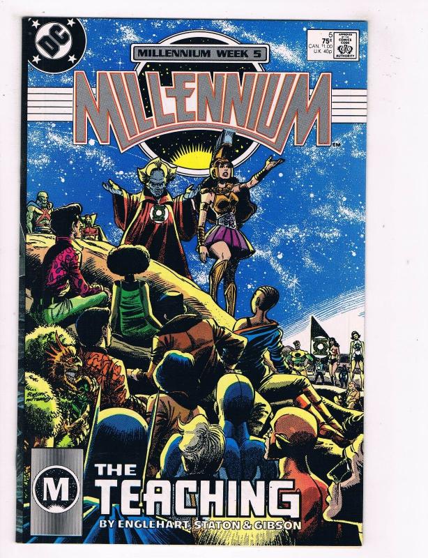 Millenium #5 VG/FN DC Comics The Teaching Comic Book Englehart 1987 DE39 AD12