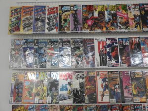 Huge Lot 150+ Comics W/ Captain America,  Bishop, Rogue+ Avg VF Condition!!