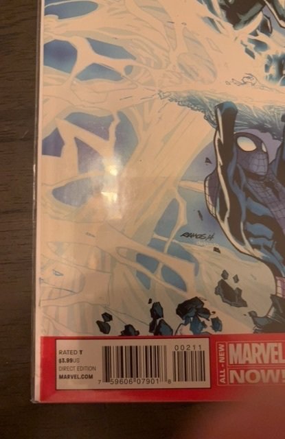 The Amazing Spider-Man #2 Second Print Cover (2014)