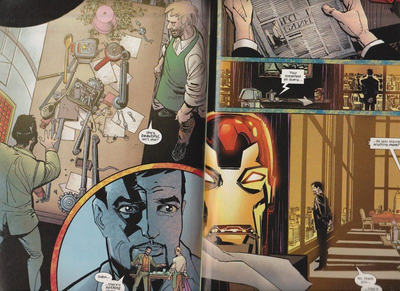 Marvel Double Shot #4 (2003) Iron Man, Dr. Strange