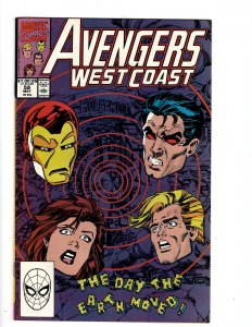Avengers West Coast #58 (1990) J605