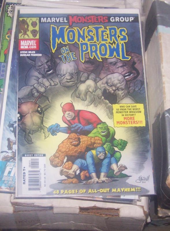 Marvel Monsters: Monsters on the Prowl #1 (Dec 2005, Marvel) 48 page giant