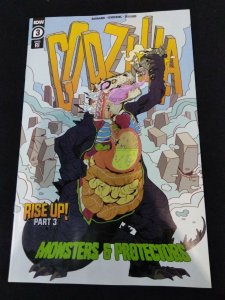 Godzilla Monsters & Protectors Rise Up! #3 RI 1:10 X-Ray Incentive Variant IDW