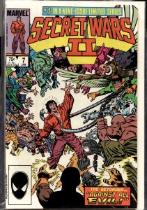 Secret Wars II #7 (1986) Spider-Man