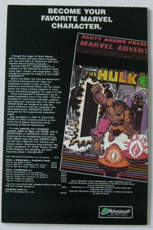 X-Men #203 (Mar 1986, Marvel), FN-VFN condition (7.0), Secret Wars II crossover