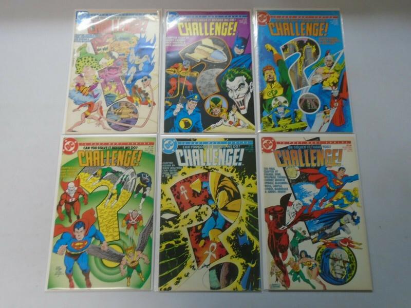 DC Challenge set #1-12 average 7.0 FN VF (1985)