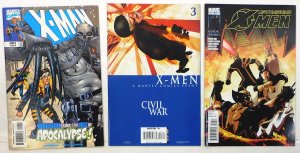 X-Men Lot of 3 #3, Astonishing 37, X-Man 53 (1999) Marvel Comics 1st Print