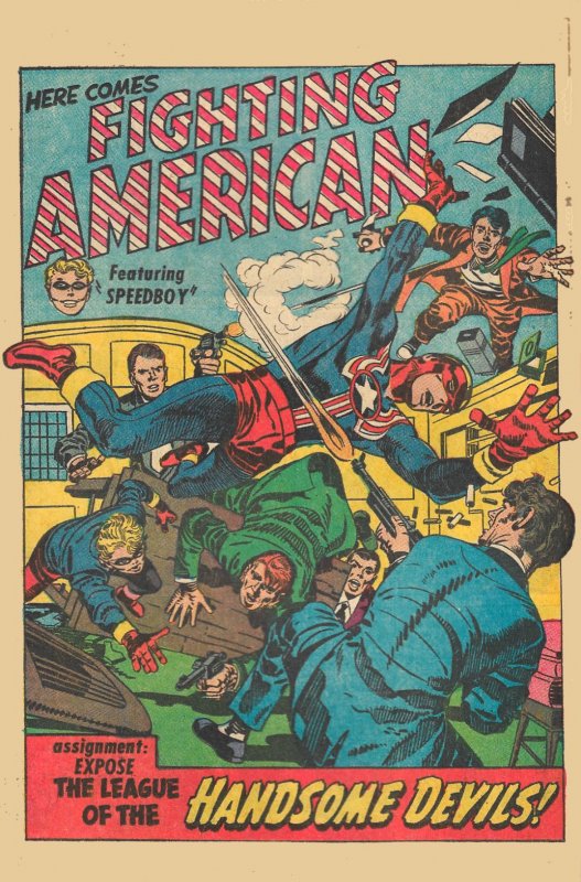 FIGHTING AMERICAN #1 (1966 ) 6.0 FN  Simon & Kirby  Harvey Giant Size