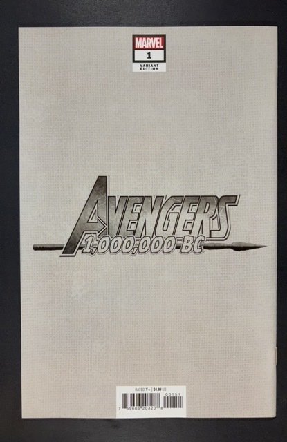 Avengers 1,000,000 B.C. Wal-Mart Cover (2022)