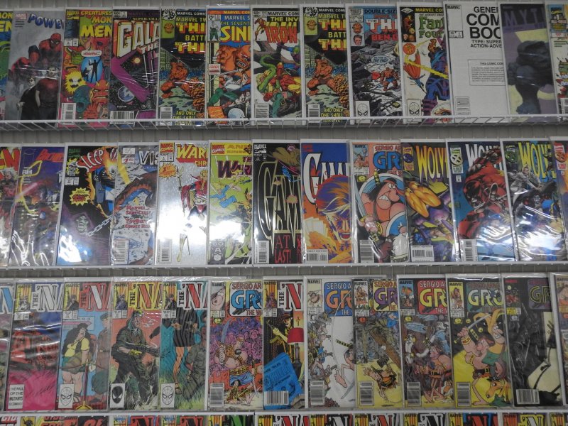 Huge Lot 120+ Comics W/ G. I. Joe, Wolverine, Hulk, Gambit+ Avg VF- Condition!!