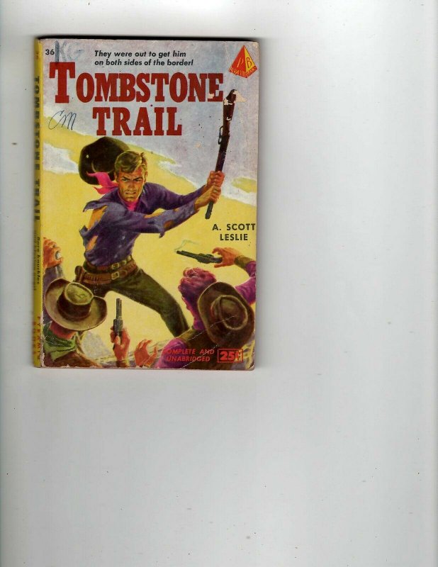 3 Books Tombstone Trail Man From U.N.C.L.E. The Invisibility Affair JK13