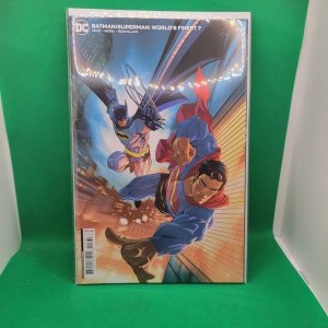 Batman Superman World's Finest #7 1:25 Pete Woods Variant New comes bagged and b